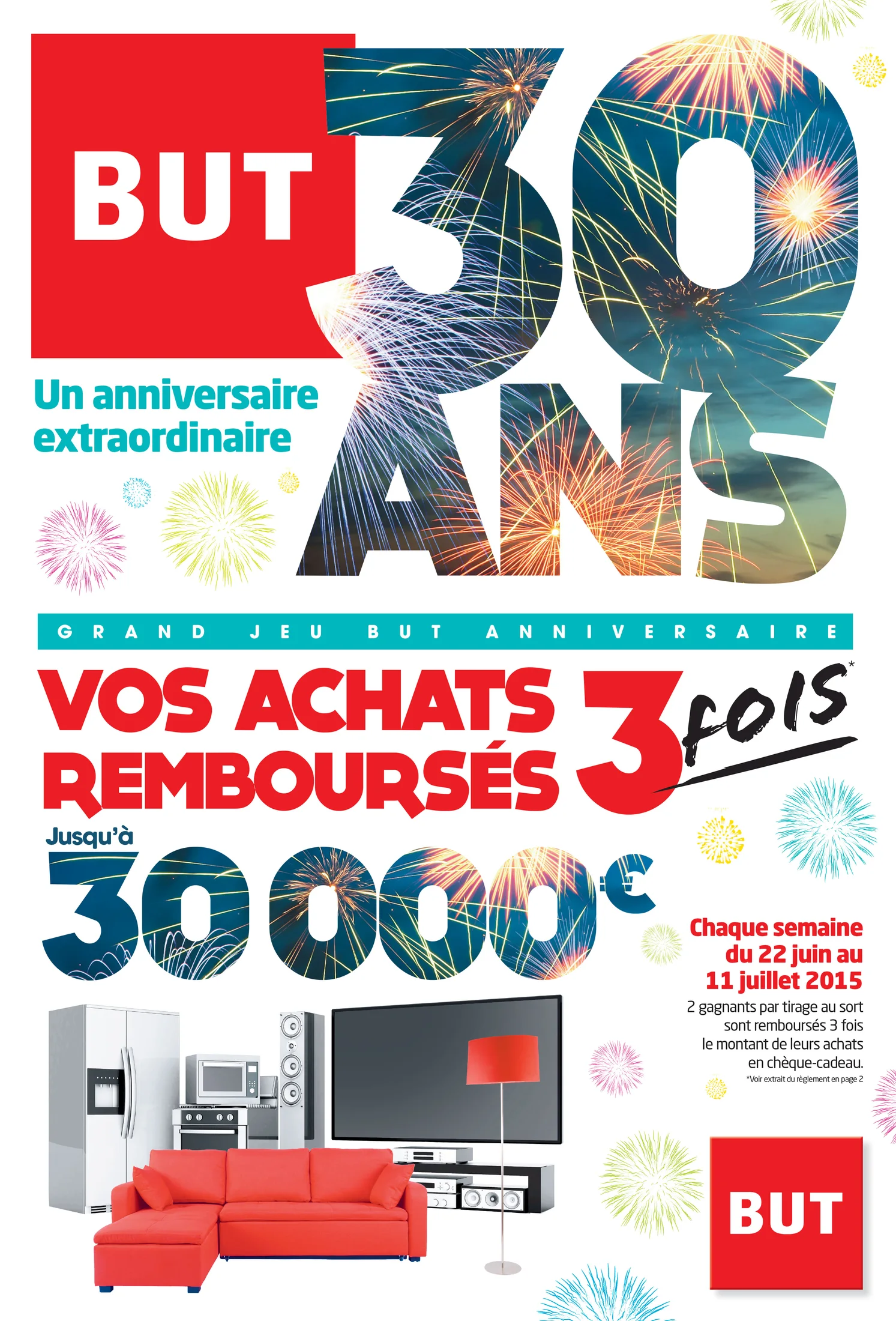 Visuel publicitaire BUT — dépliant.