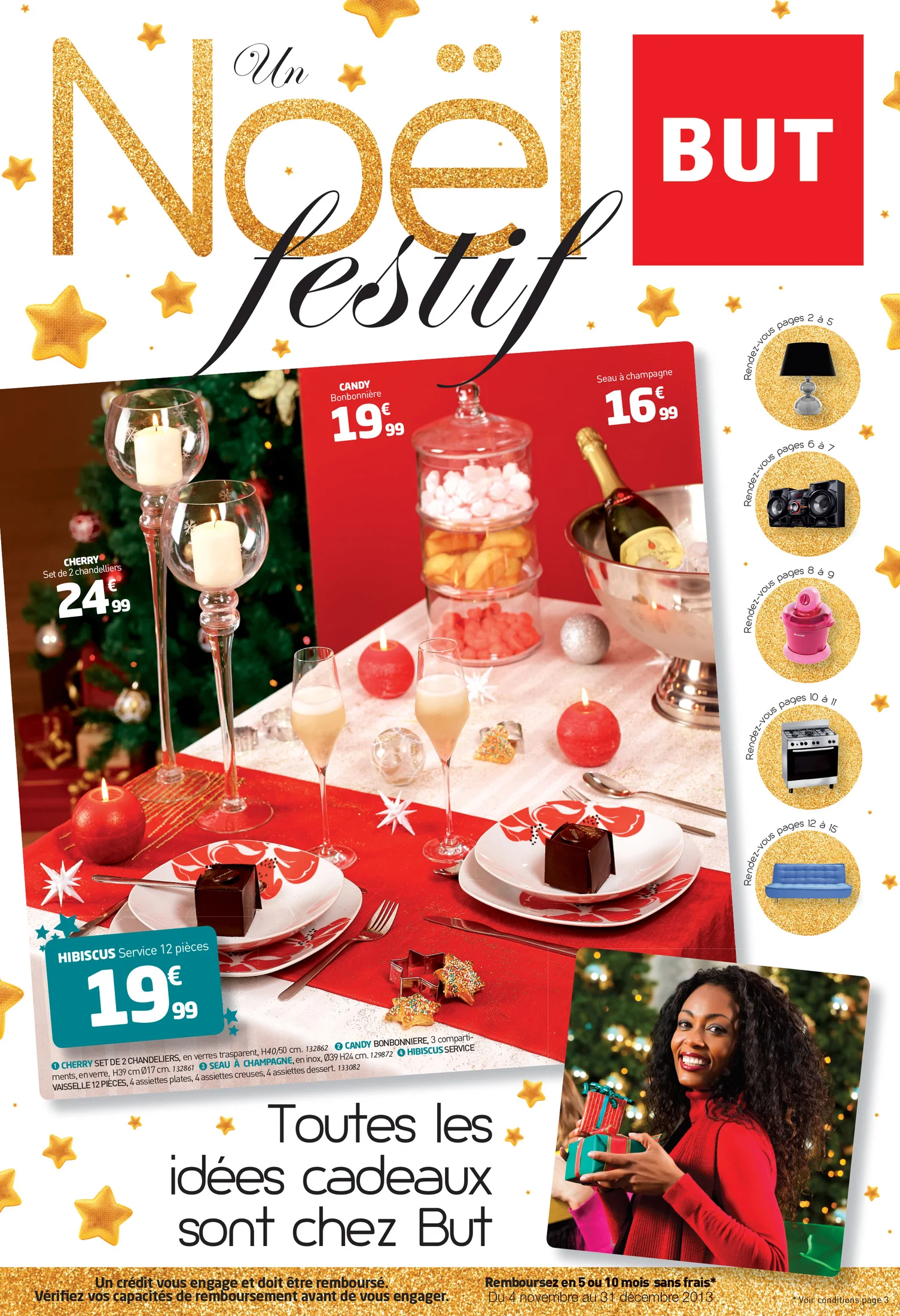 Visuel publicitaire BUT — noël.