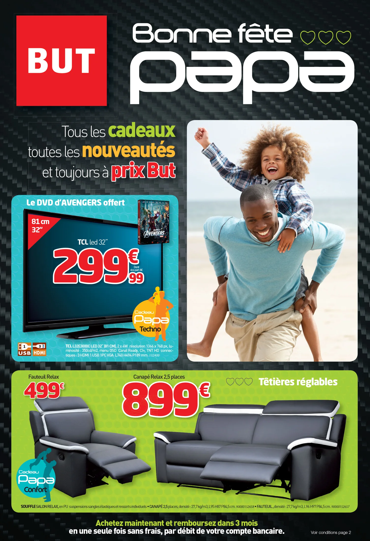 Visuel publicitaire BUT — dépliant.