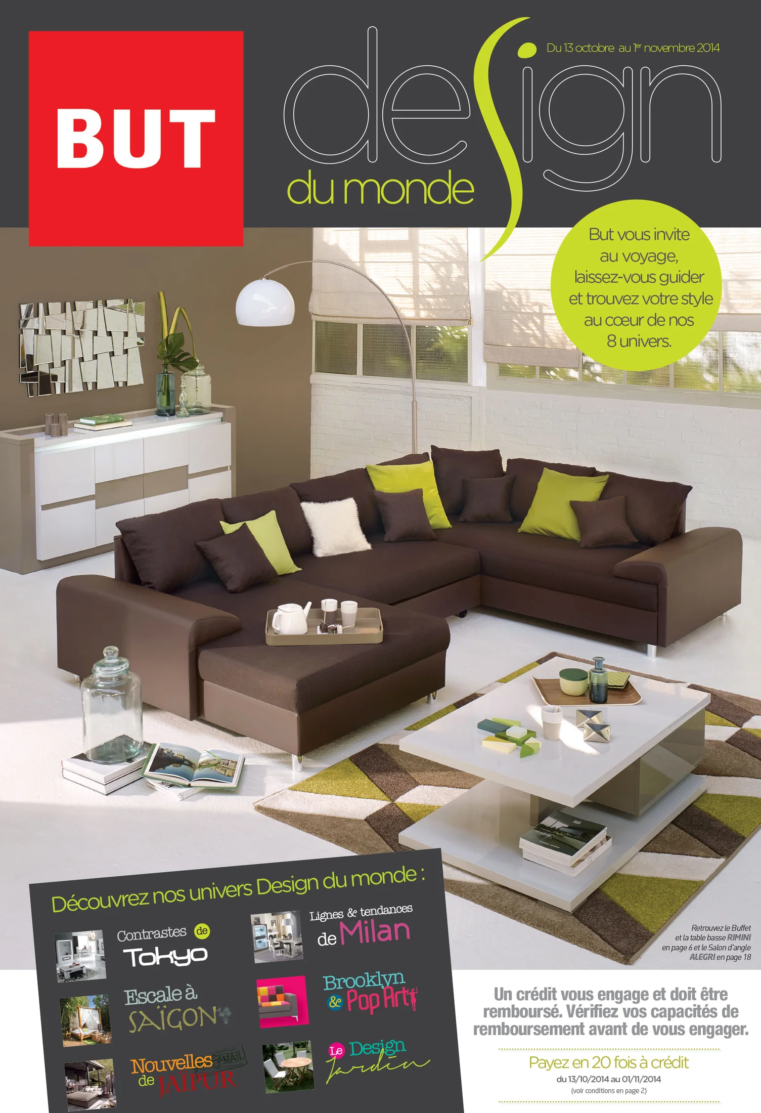 Visuel publicitaire BUT — design.
