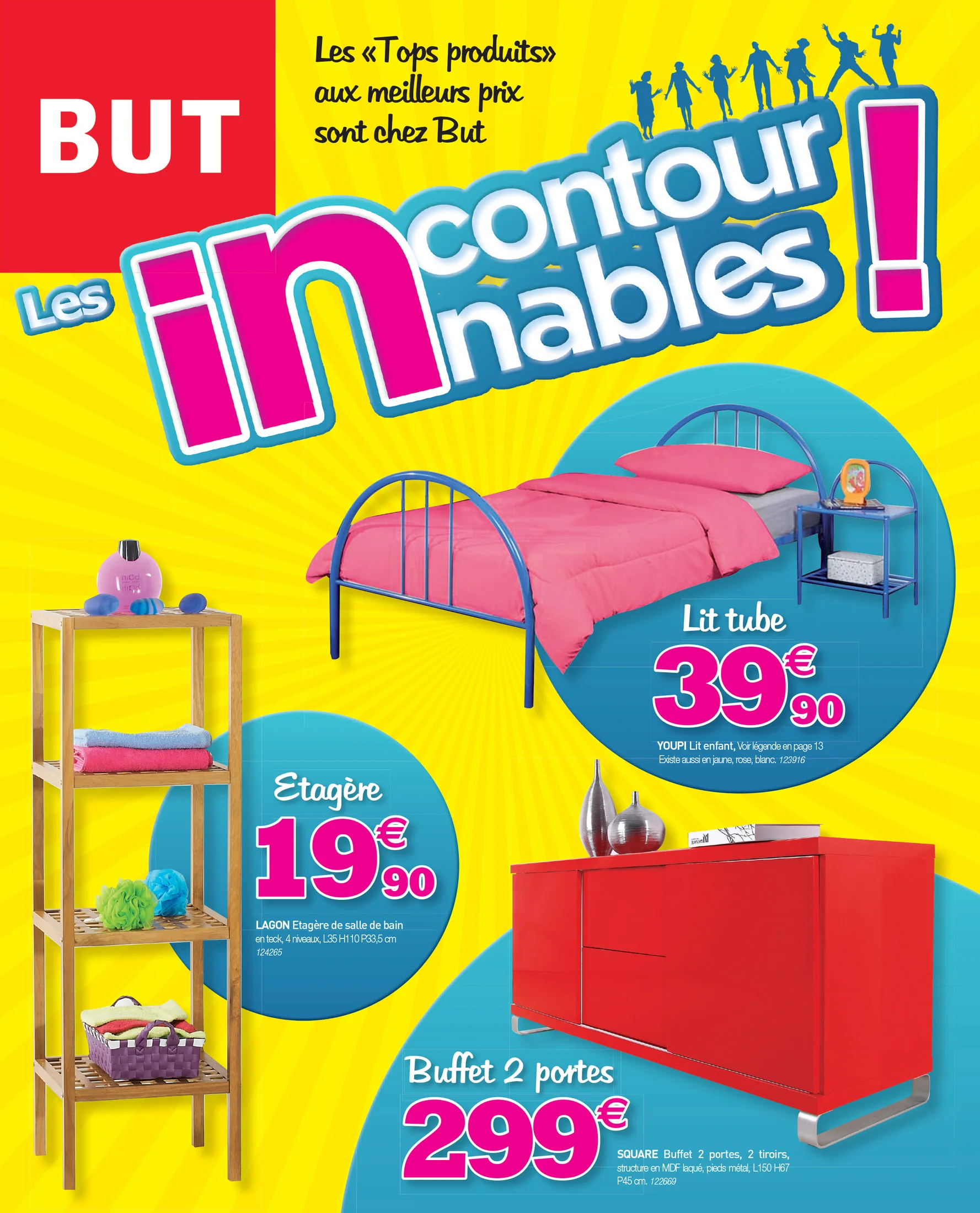 Visuel publicitaire BUT — dépliant.
