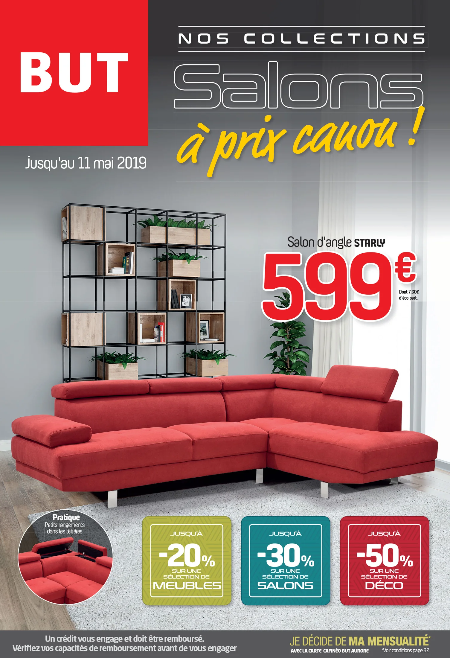 Visuel publicitaire BUT — salon.