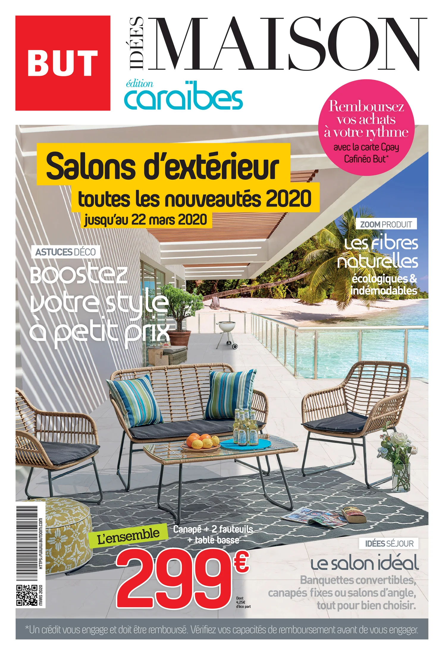 Visuel publicitaire BUT — jardin.