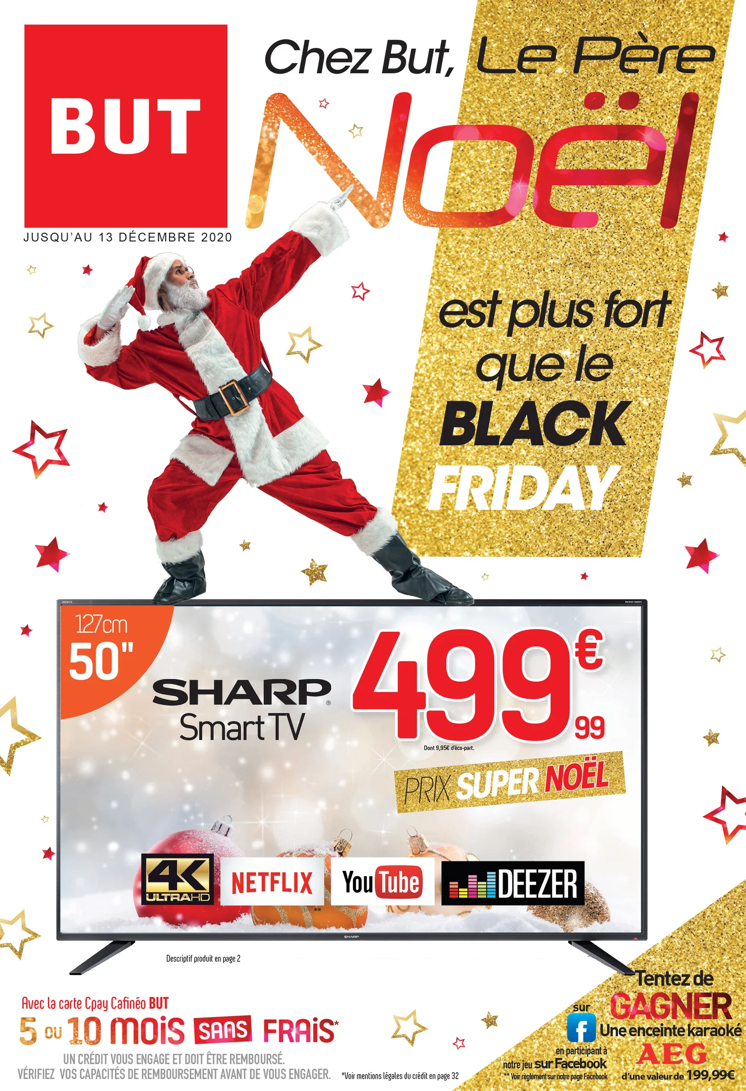 Visuel publicitaire BUT — noël.