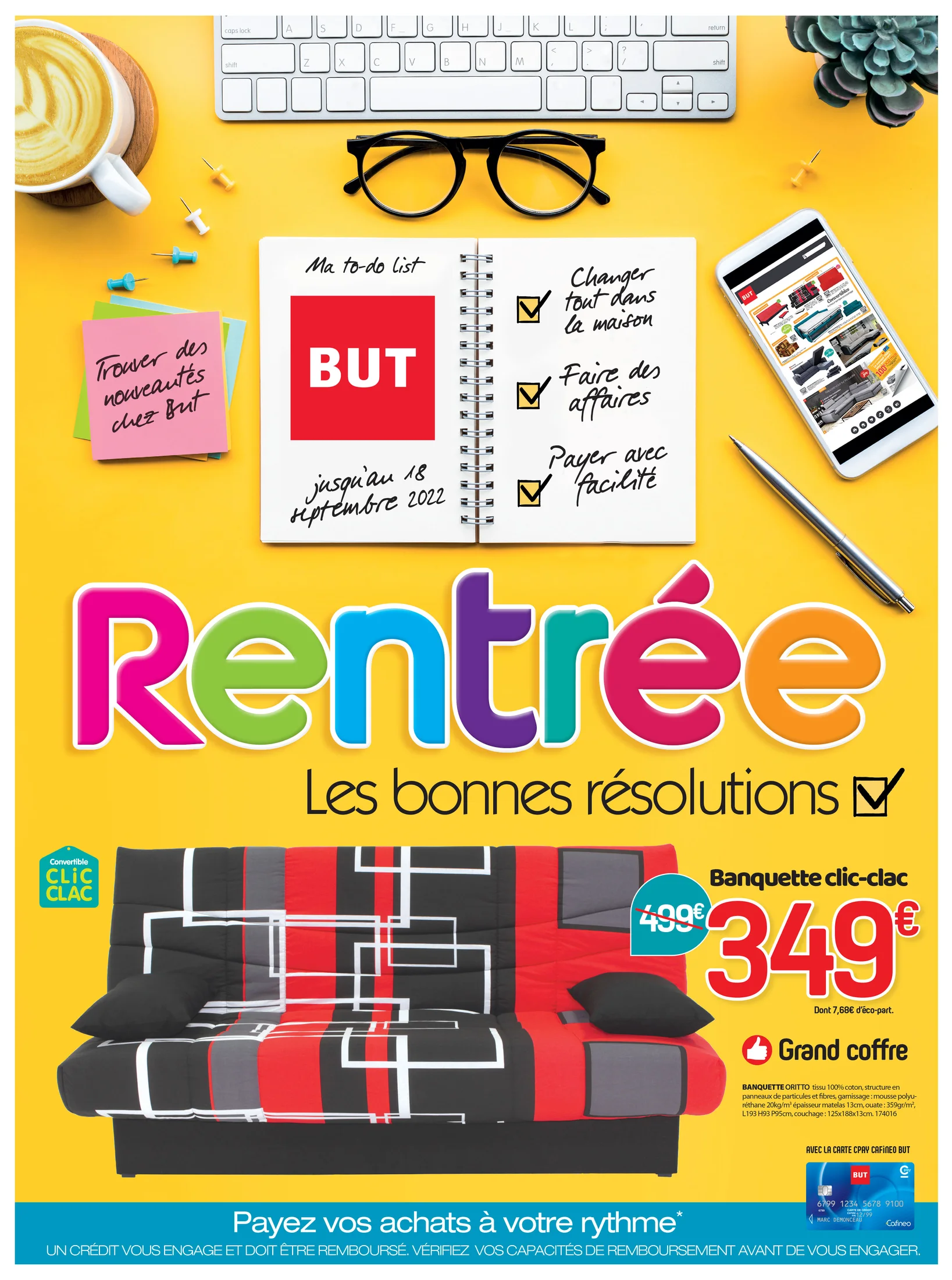 Visuel publicitaire — rentrée.