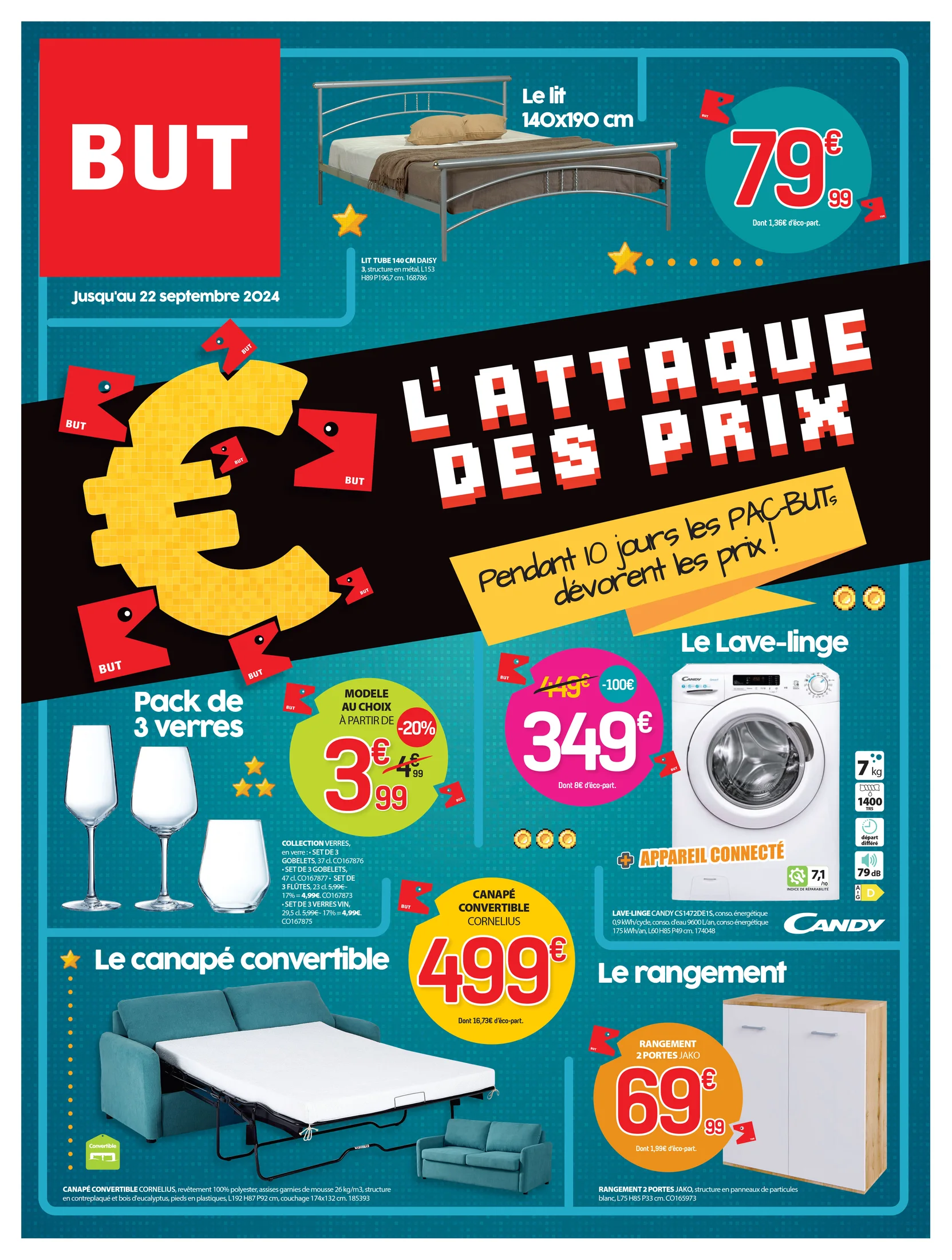 Visuel publicitaire BUT — dépliant.