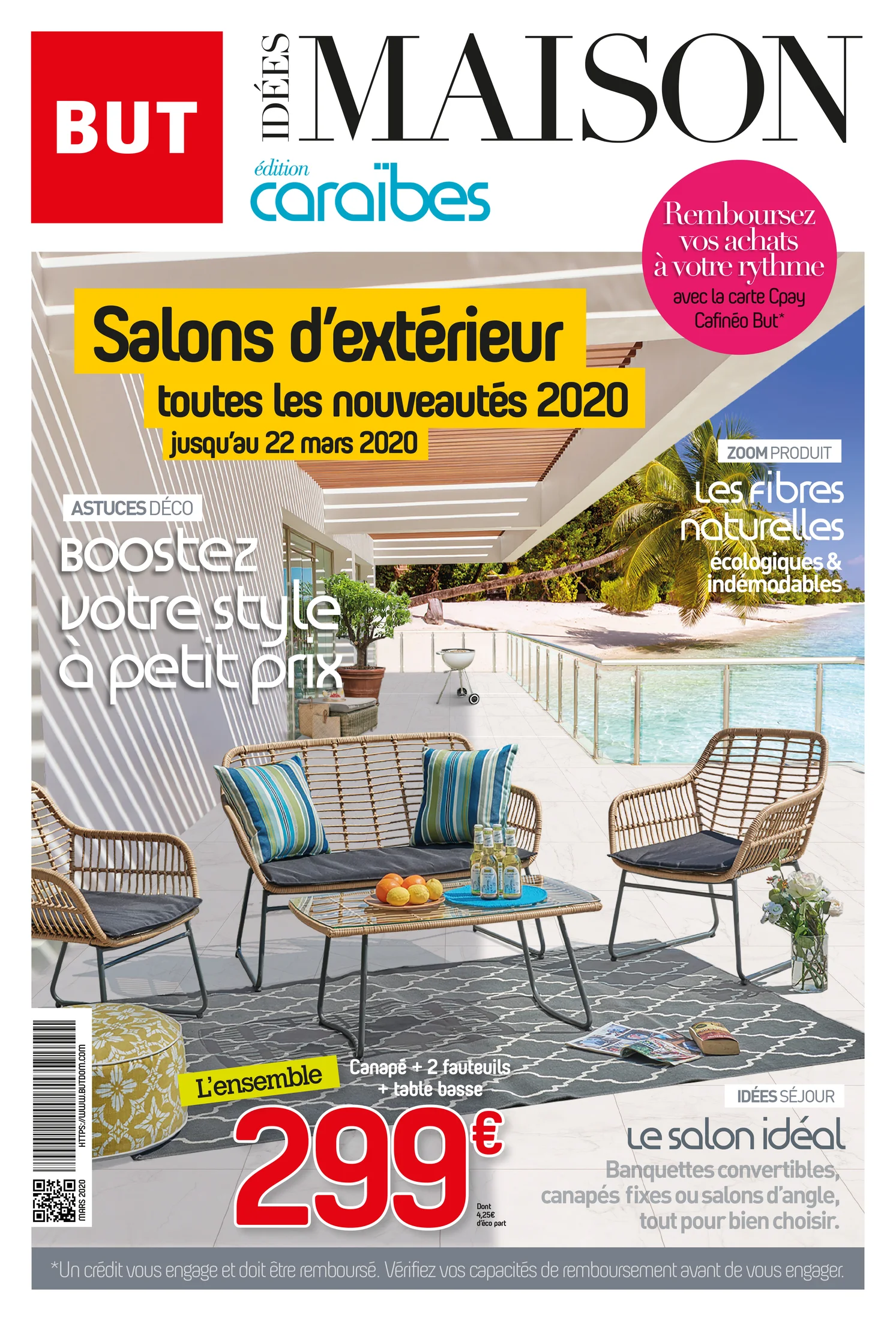 Visuel publicitaire BUT — jardin.