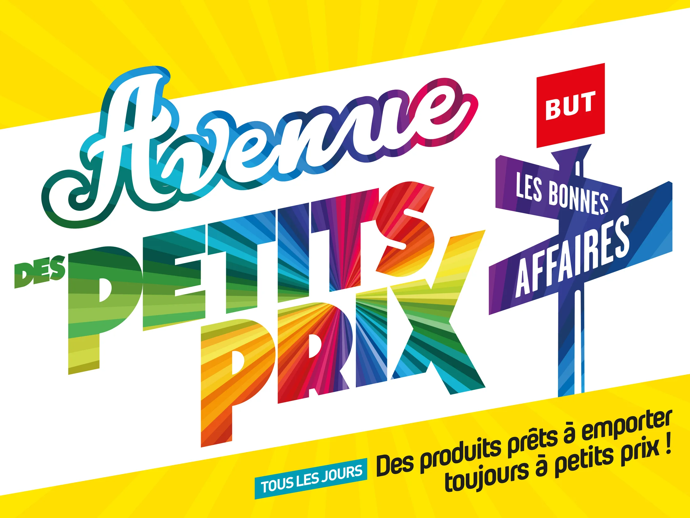 Visuel publicitaire — avenue des petits prix.
