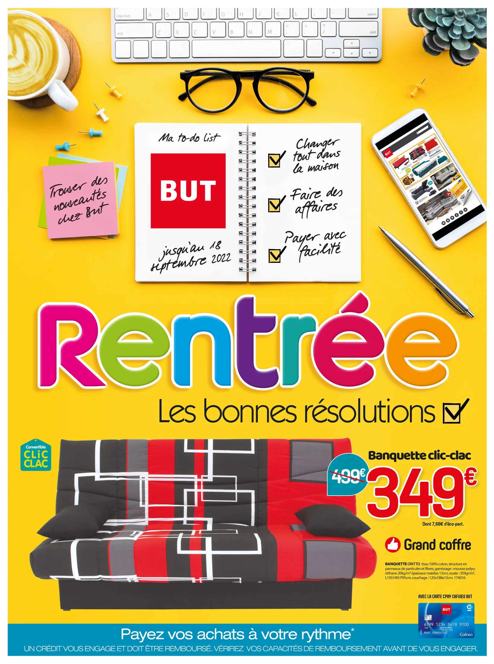 Visuel publicitaire — rentrée.