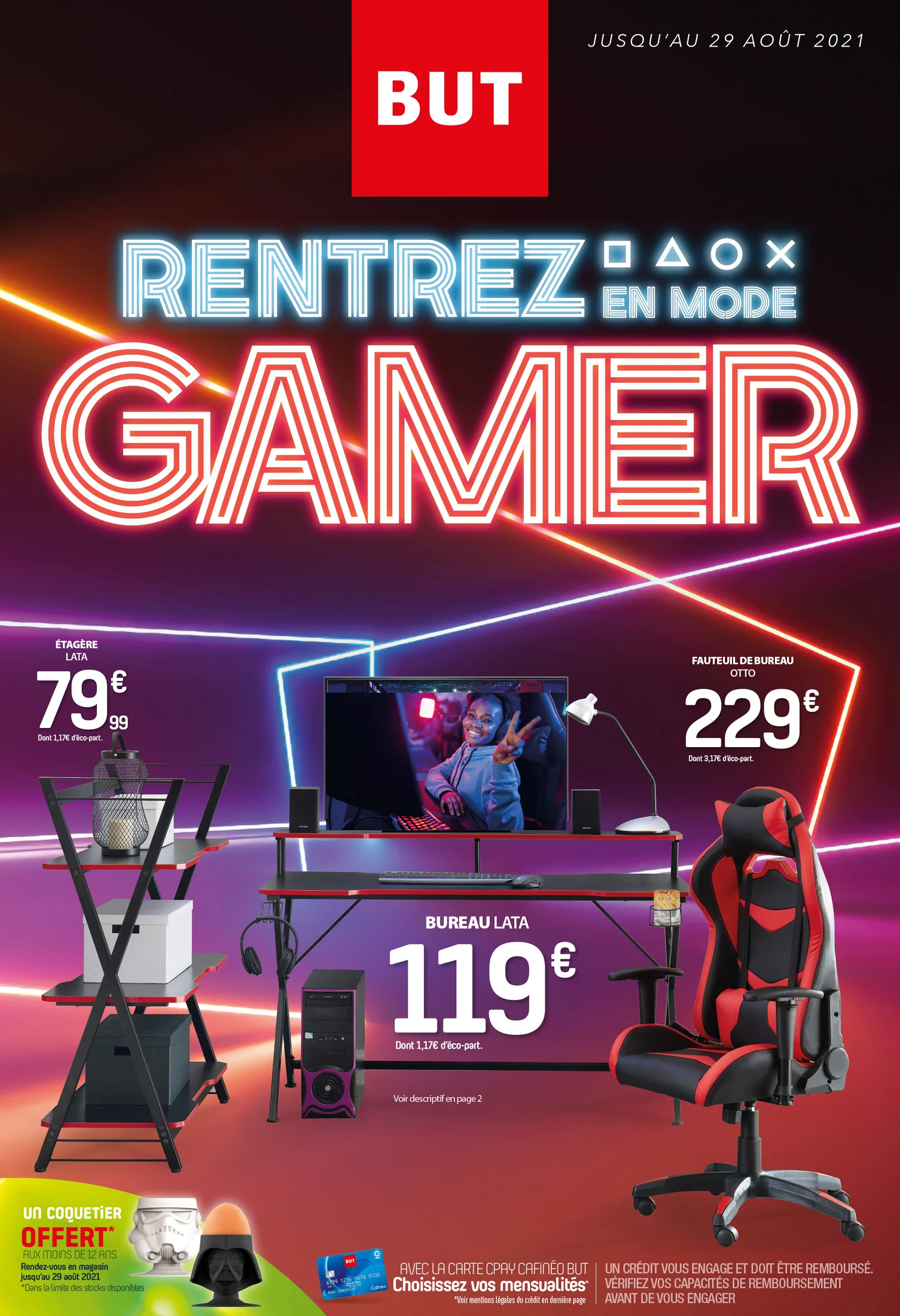 Visuel publicitaire BUT — rentrée.