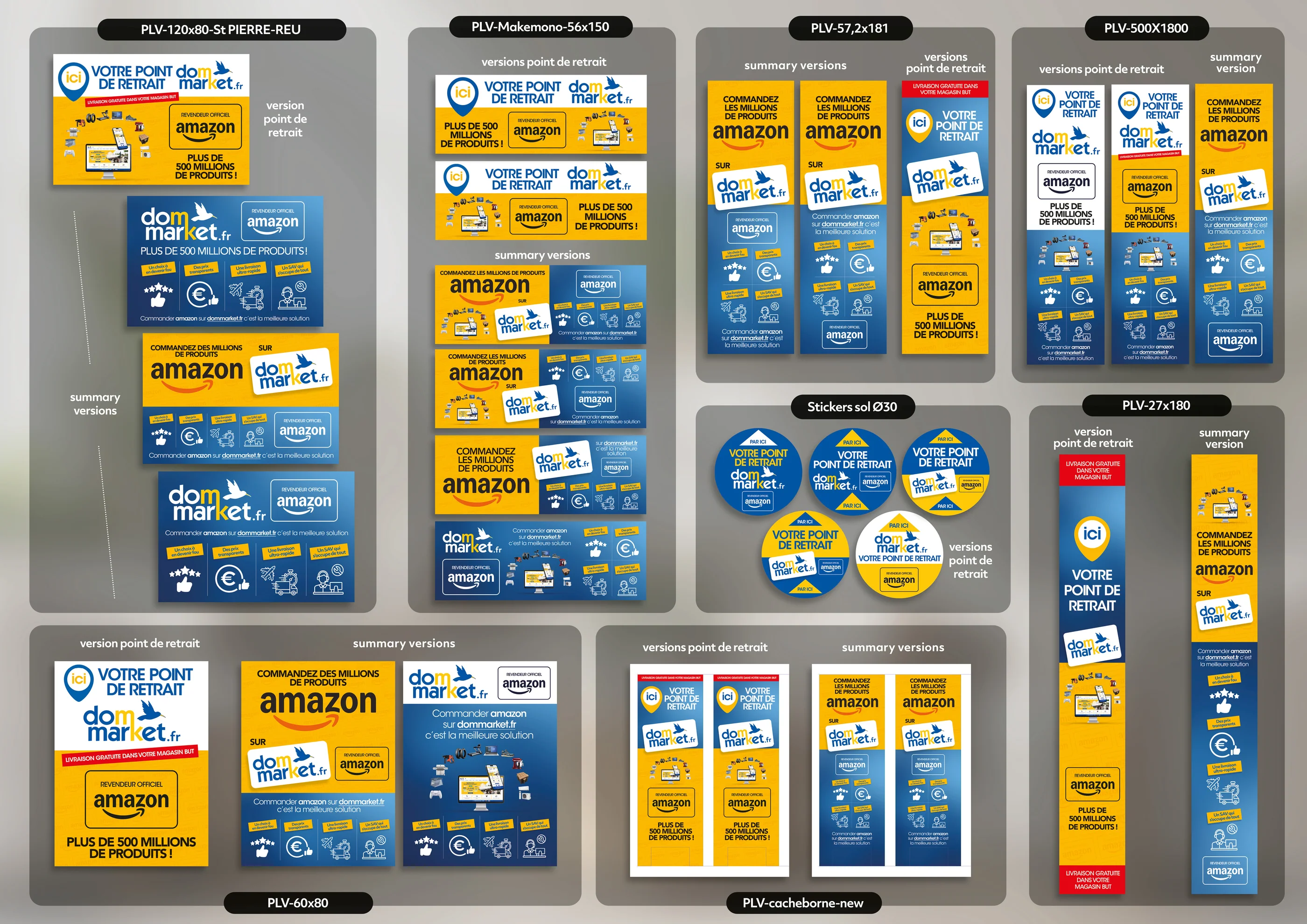 Dommarket · Kit PLV